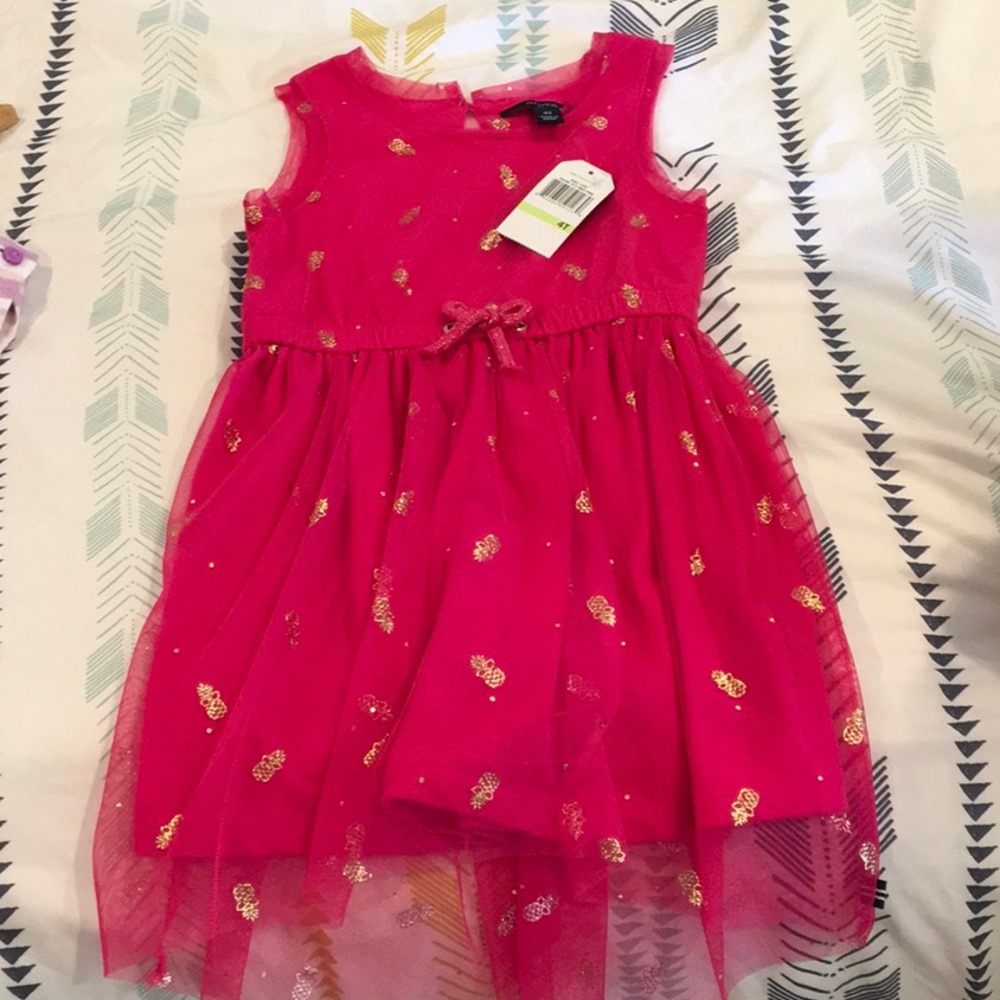 Pink pineapple dress